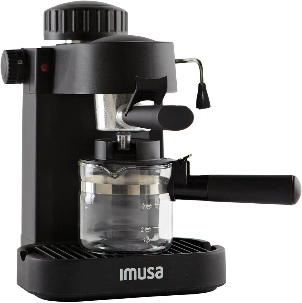 4 Cup Espresso Cappuccino Maker Black R8191