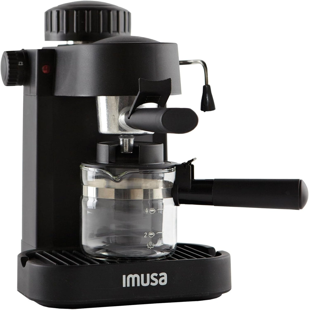 4 Cup Espresso Cappuccino Maker Black R8191