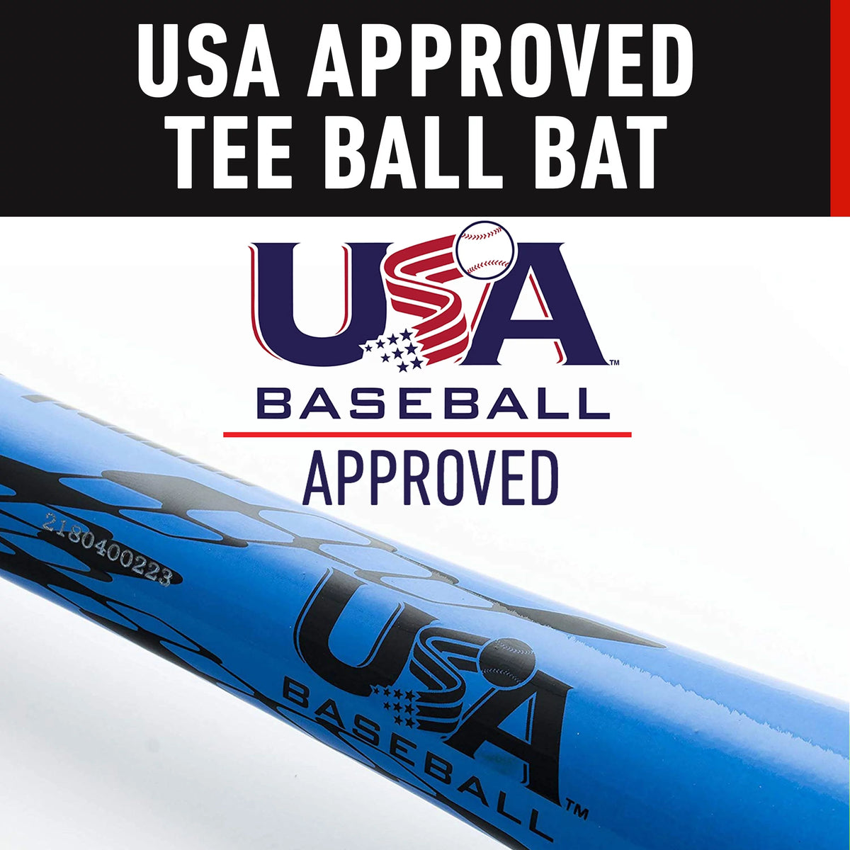 24 Inch 13 Ounce Blue Tee Ball Bat U9609