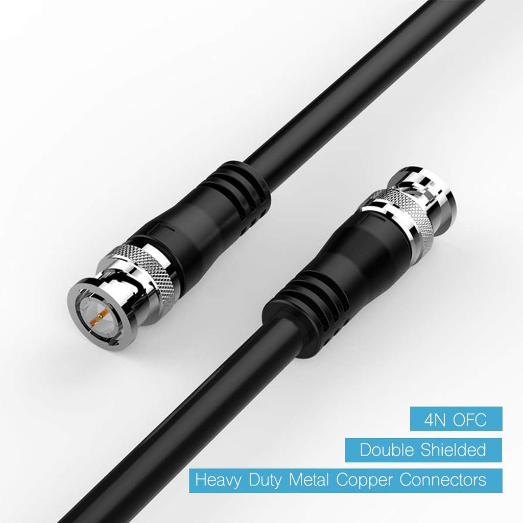 100ft 75 Ohm BNC to BNC Coax Cable X991394