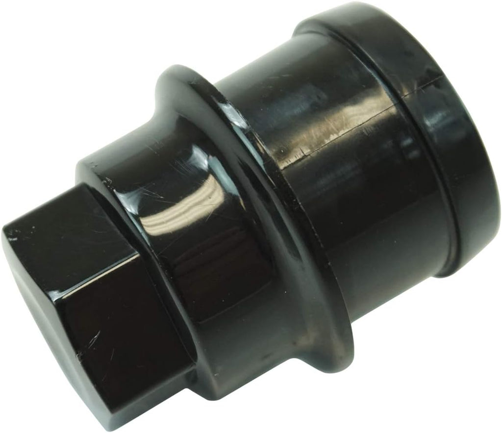 Black Plastic Wheel Lug Nut Cap Set of 32 K18385