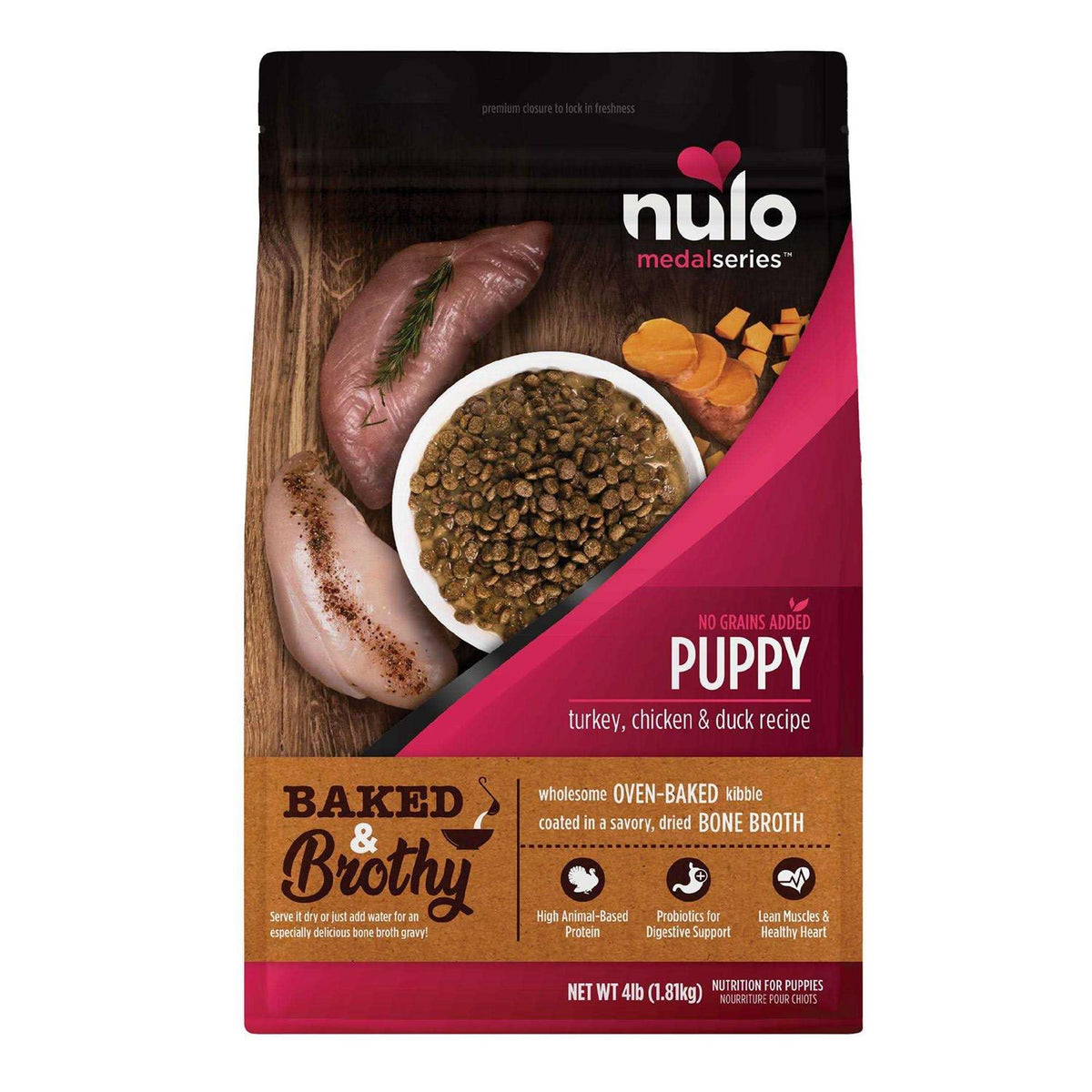 Turkey Chicken and Duck Puppy Dry Dog Food E64071