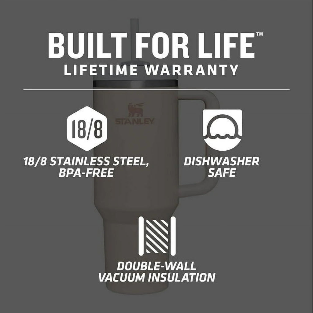 40oz Stainless Steel Tumbler Black H4098