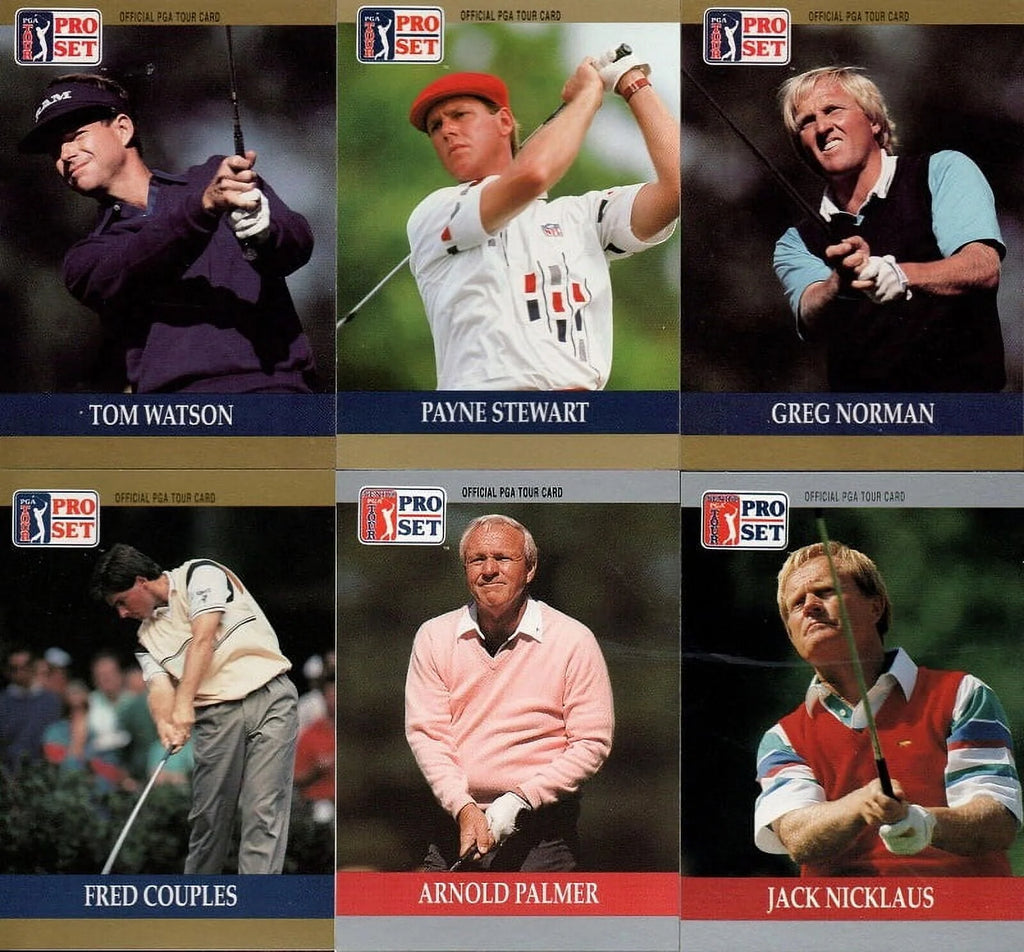 Golf Trading Cards Box (100 Cards) D260
