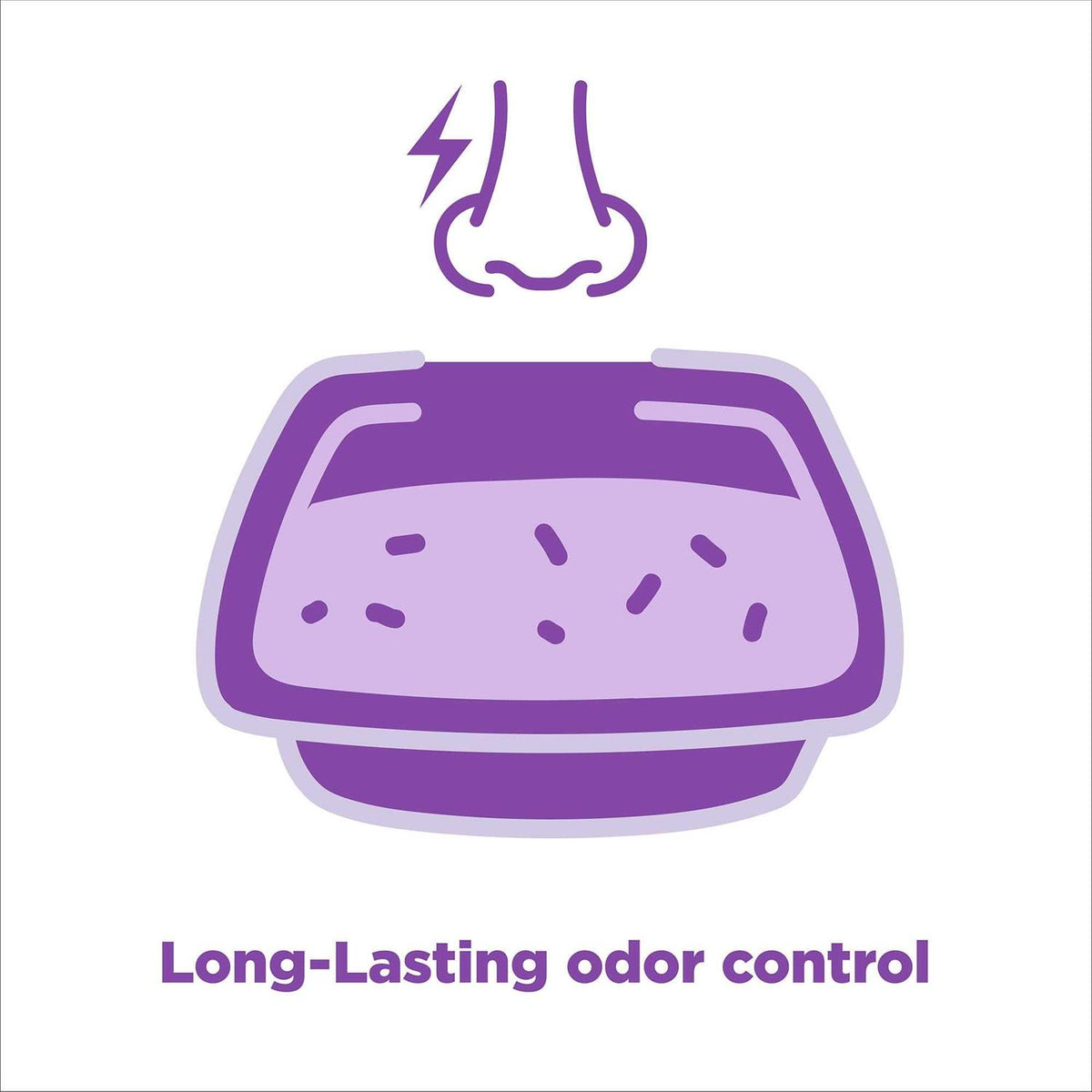 Lavender Clumping Cat Litter M542