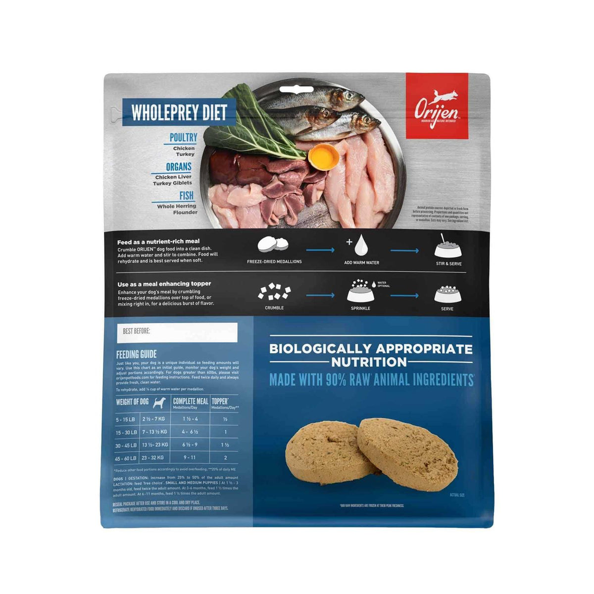 Freeze Dried Dog Food P17693