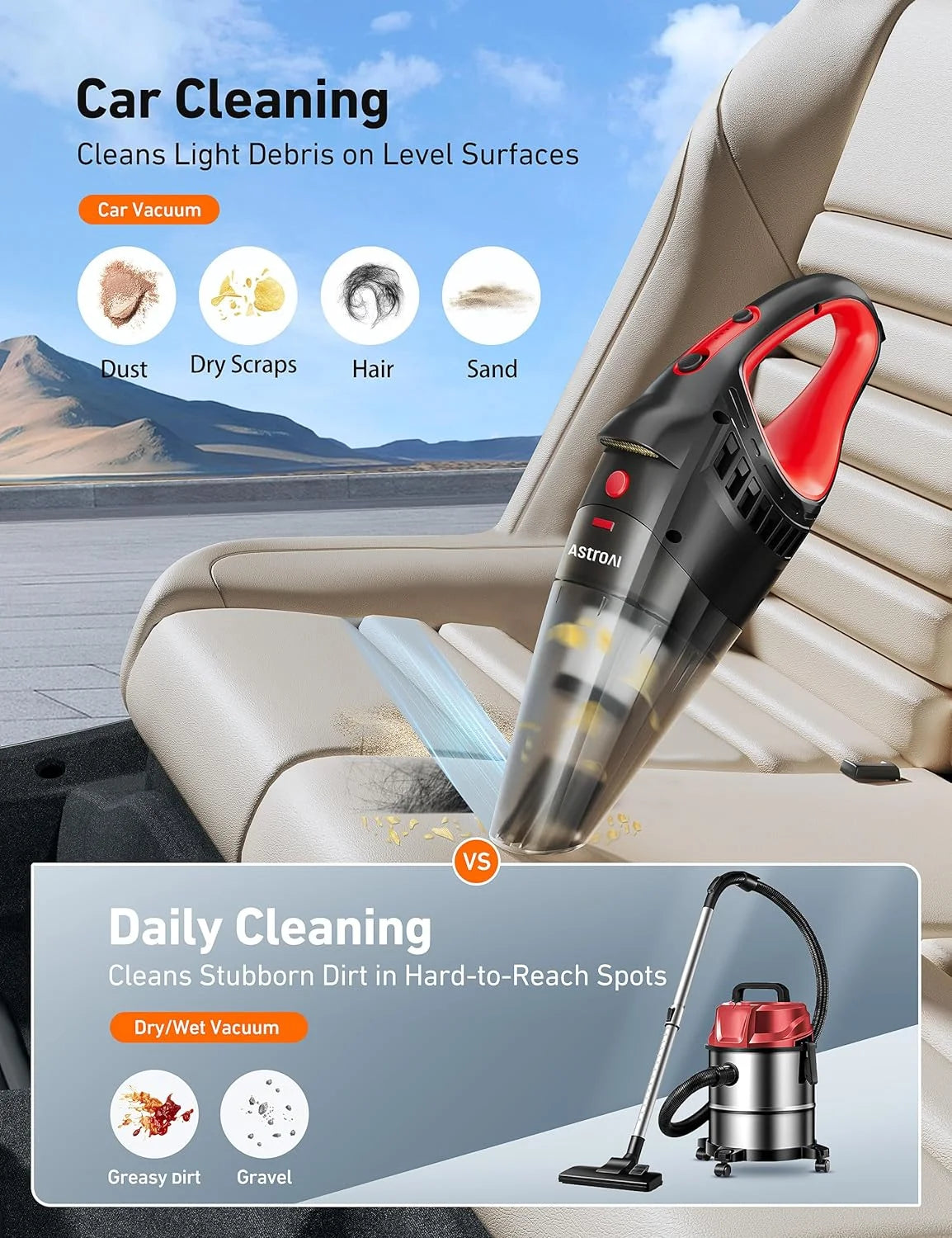 Portable Cyclone Handheld Vacuum Cleaner P873052
