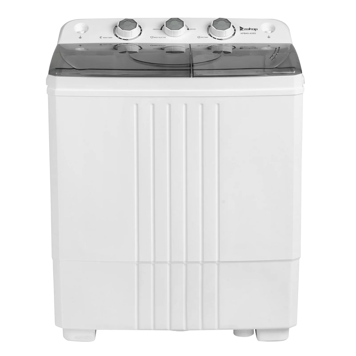 Portable 20lbs Twin Tub Compact Semi-automatic Washing Machine C682019