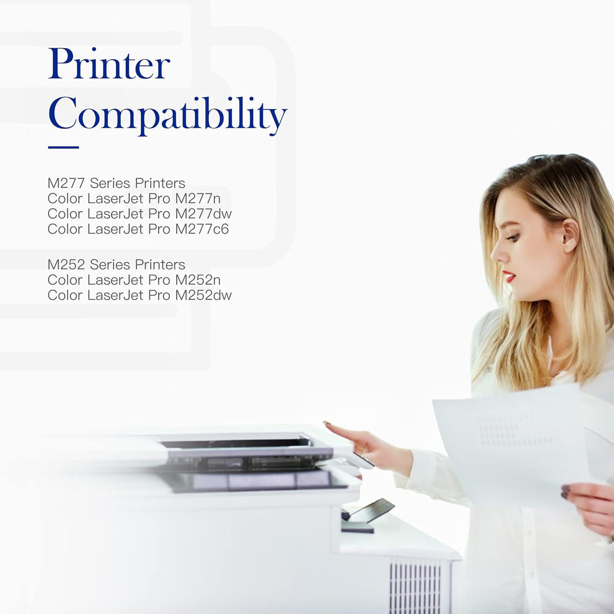 Compatible Toner Cartridge Replacement 3-Pack Cyan Magenta Yellow G73003