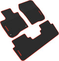 All Weather Floor Liners Custom Fit Honda CR-V 5th 2017 2018 2019 Heavy Duty Rubber Car Mats Black Red I878567