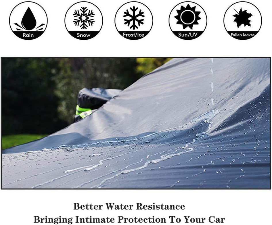 All Weather Waterproof Car Cover with Storage Bag F744586