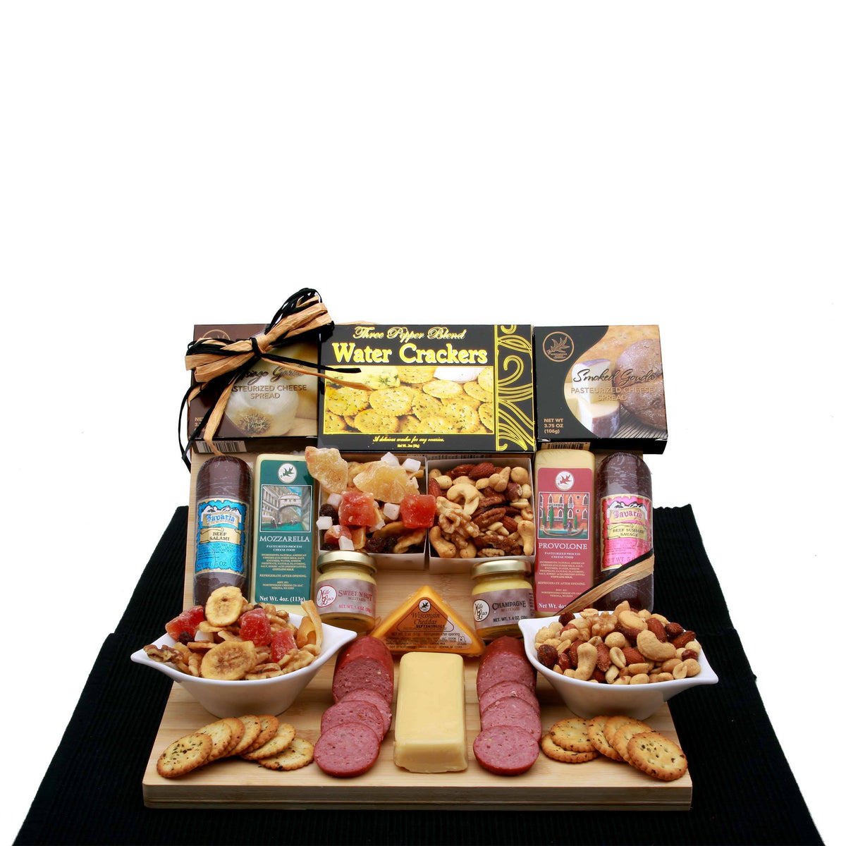 Meat Cheese Gourmet Gift Basket M9854