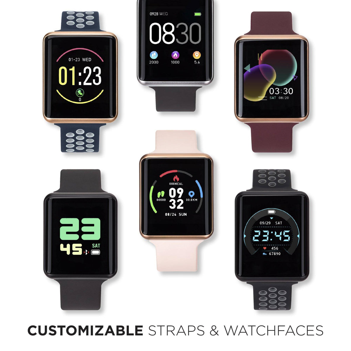 Rose Gold 41mm Smartwatch W3016