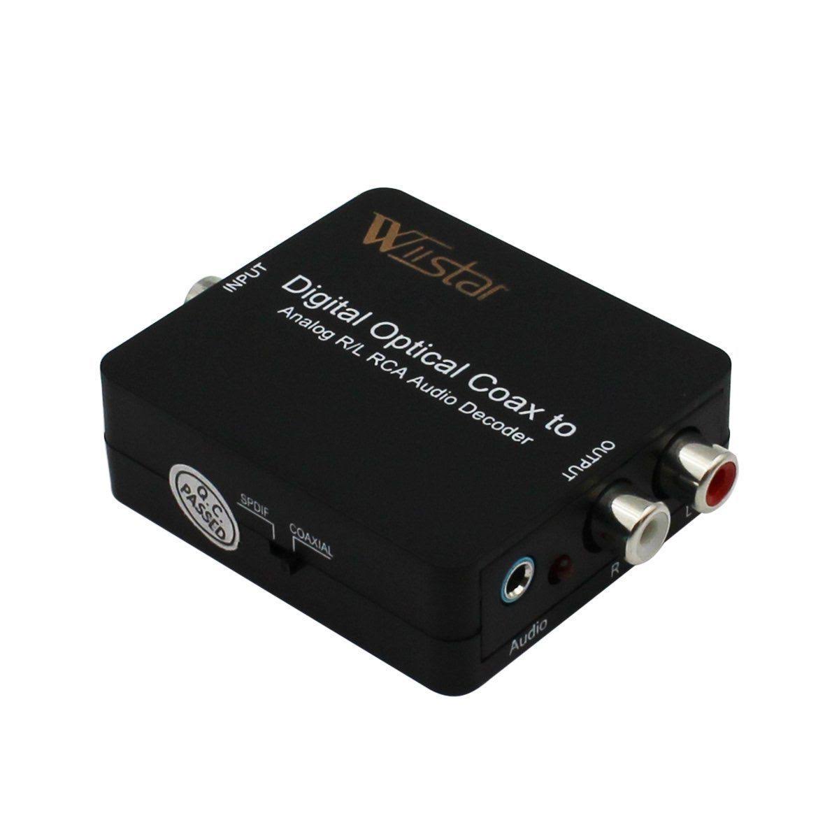 Fiber Optical Digital to Analog Audio Decoder Y291586