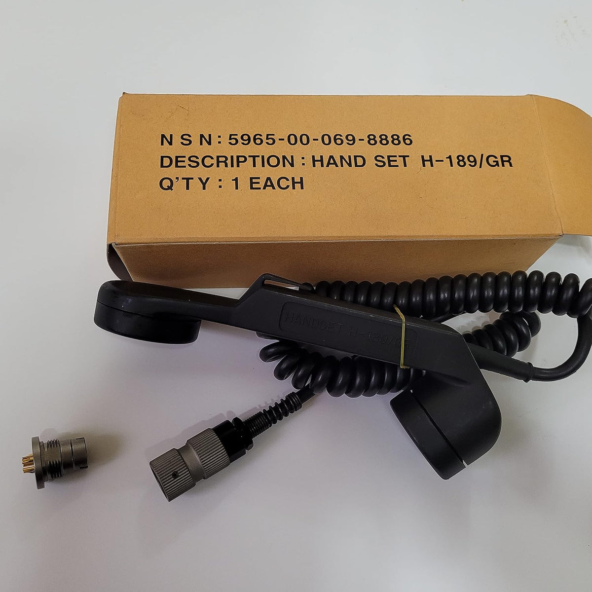 Military Audio Connector 5 Pin Male Female Set X5406
