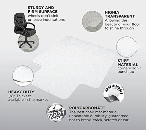 Heavy Duty Polycarbonate Chair Mat F792644