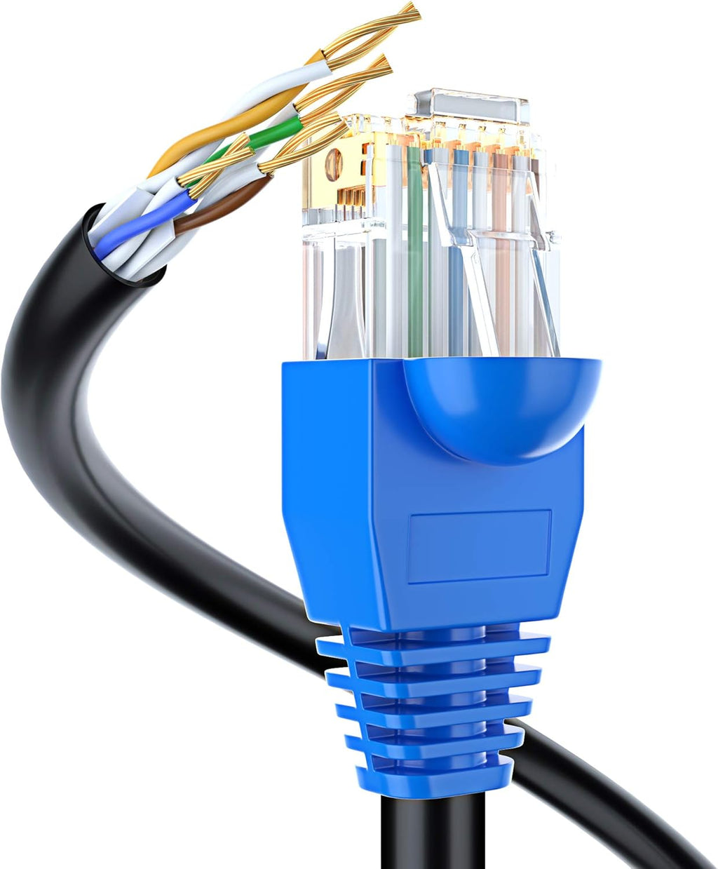 Black 150 ft Cat6 Ethernet Cable K68201