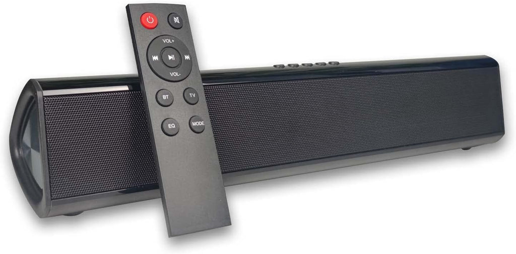 Bluetooth TV Sound Bar with Subwoofer, 30W Compact Home Audio Y43616