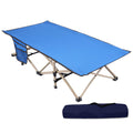 Kids Portable Folding Cot Bed, Blue 53x26 J5568