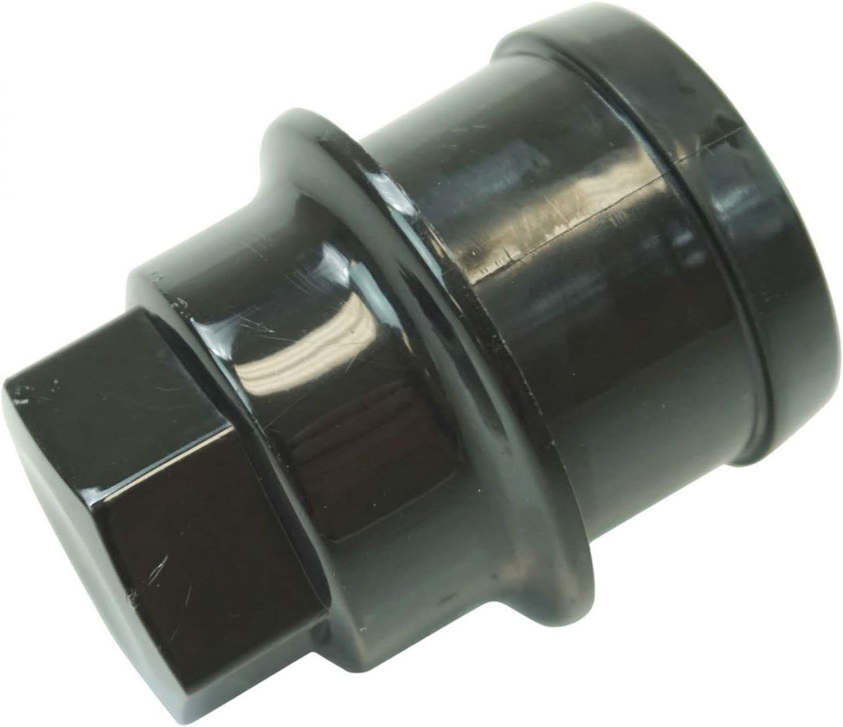 Black Plastic Wheel Lug Nut Cap Set of 32 K18385