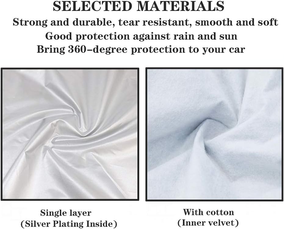 All Weather Waterproof Car Cover with Storage Bag F744586