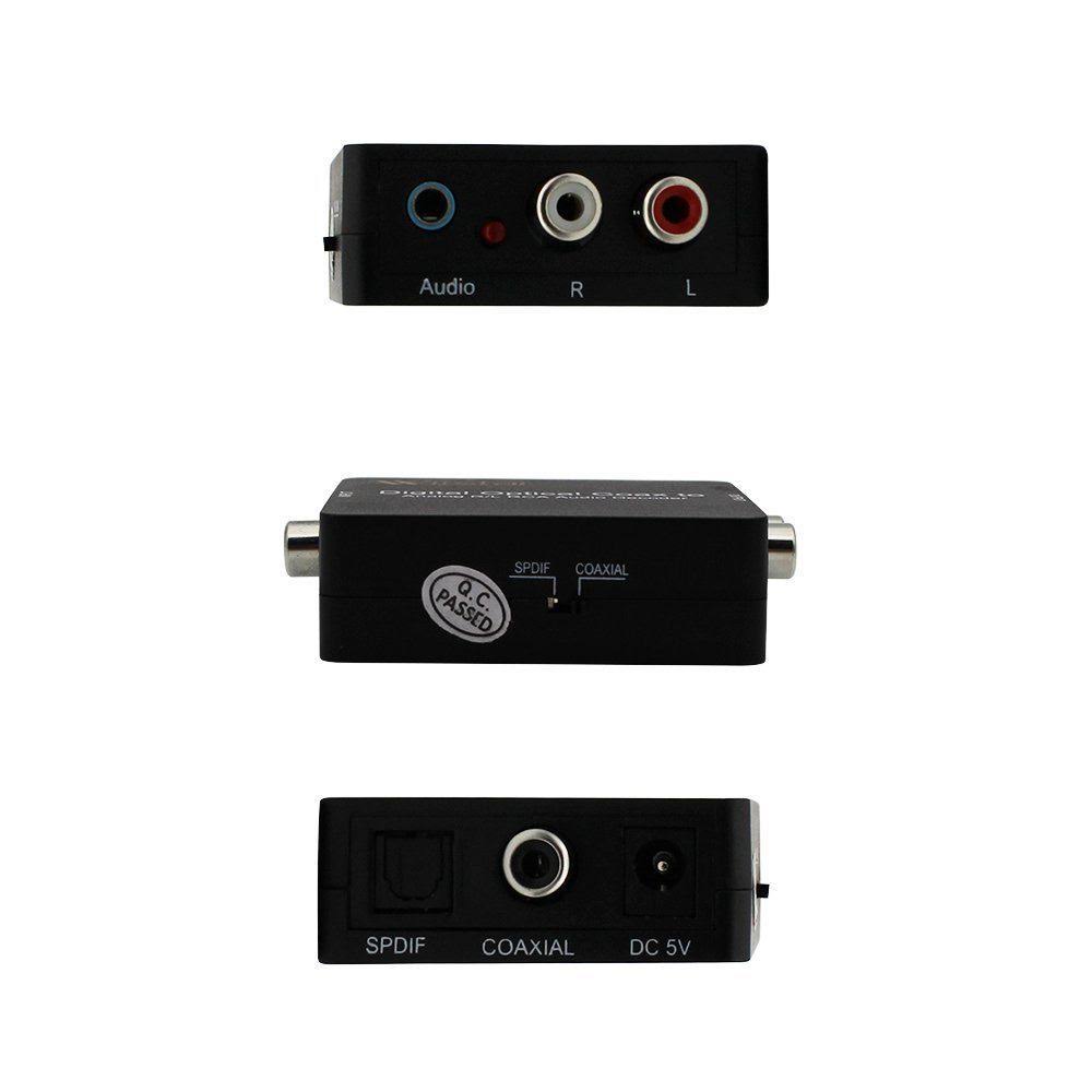 Fiber Optical Digital to Analog Audio Decoder Y291586
