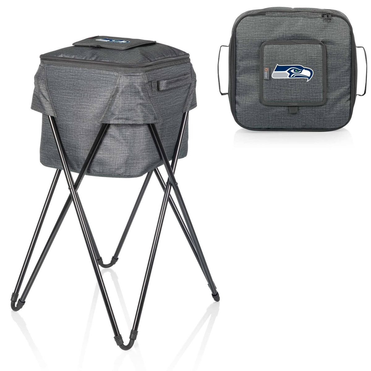 Gray Cooler with Stand D7983