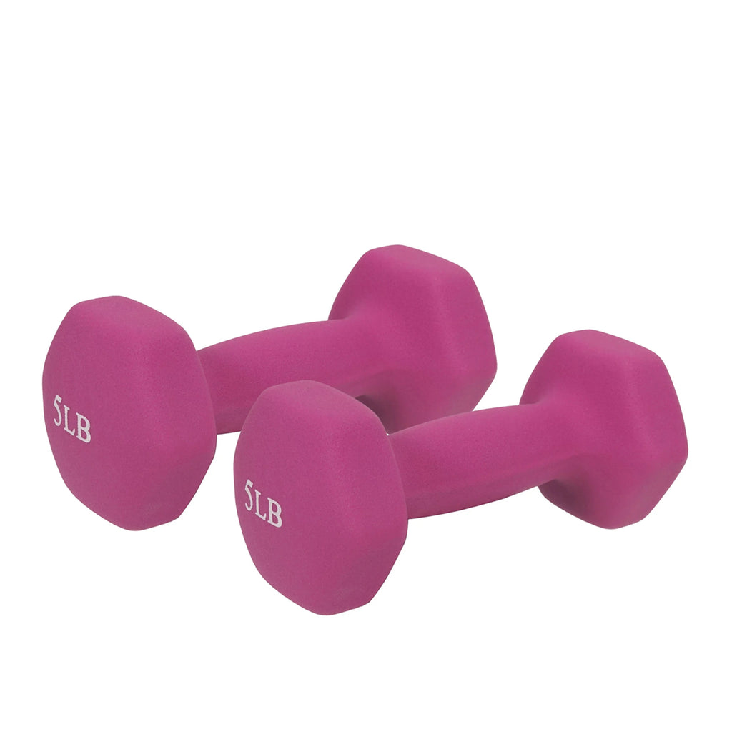 Neoprene Dumbbells 5 lbs Set of 2 Z38820