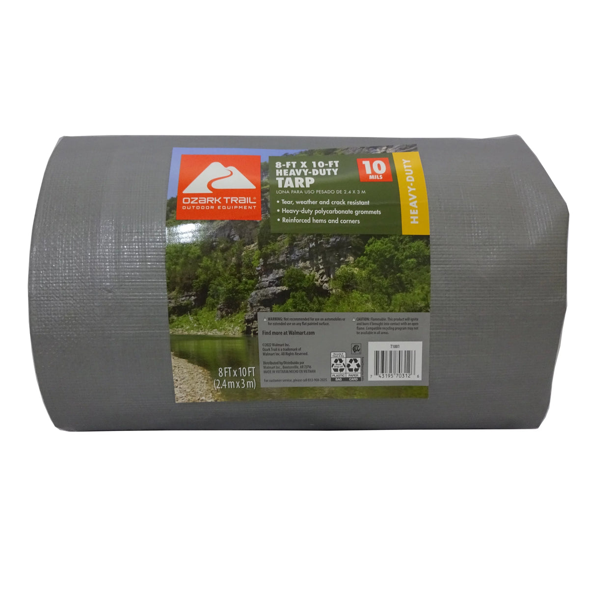 Heavy-Duty PE Tarp 6' x 8' X390