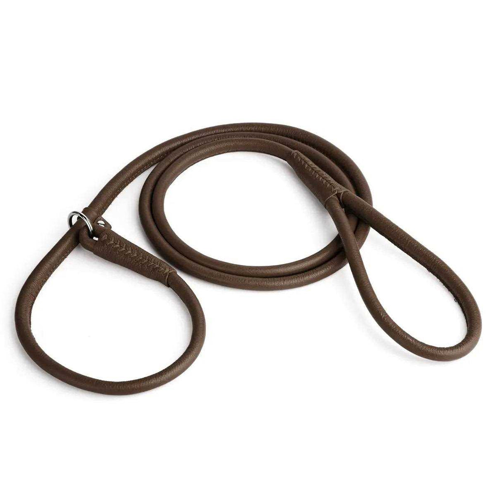 Leather Round Slip Lead N580