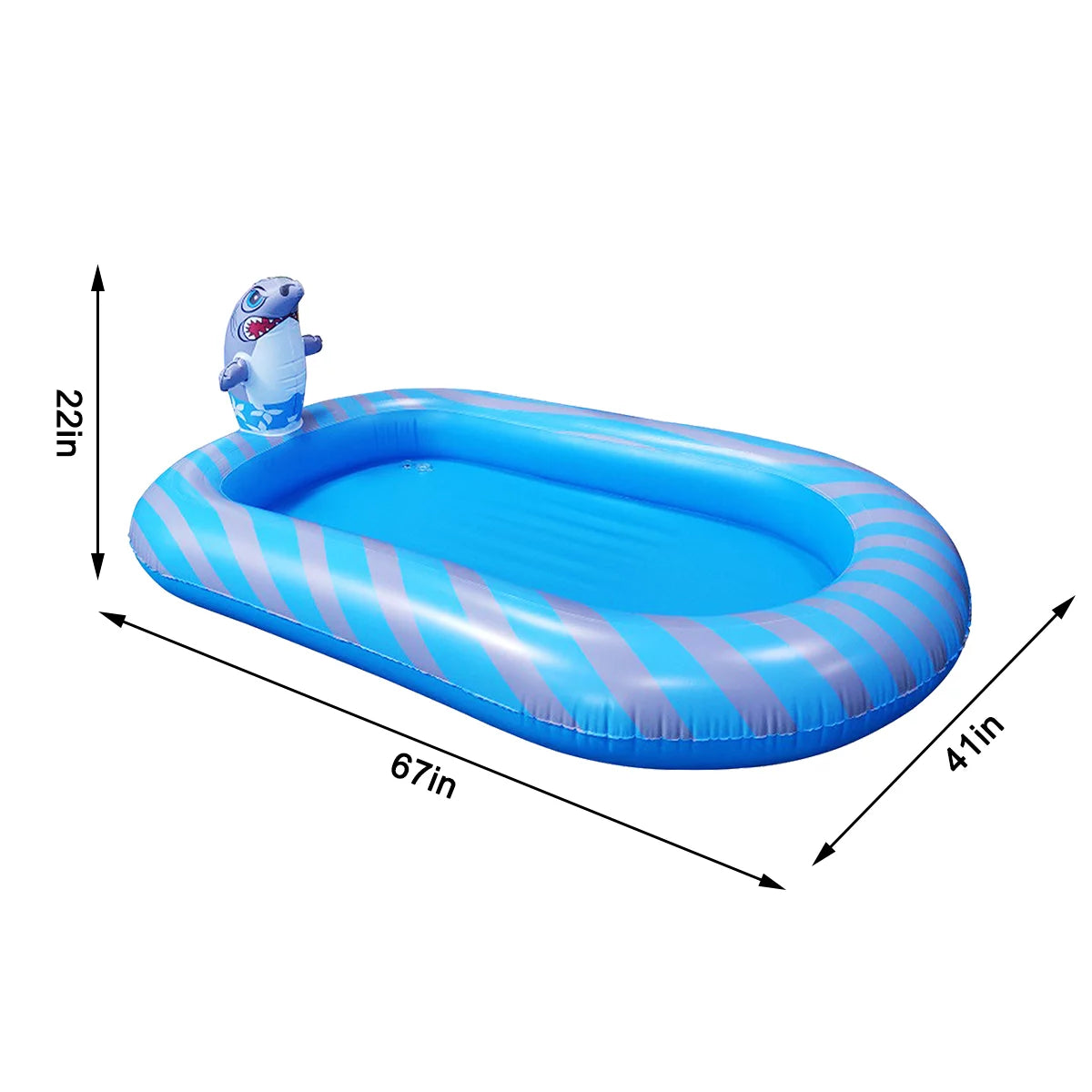67 inch Inflatable Kiddie Pool J78743