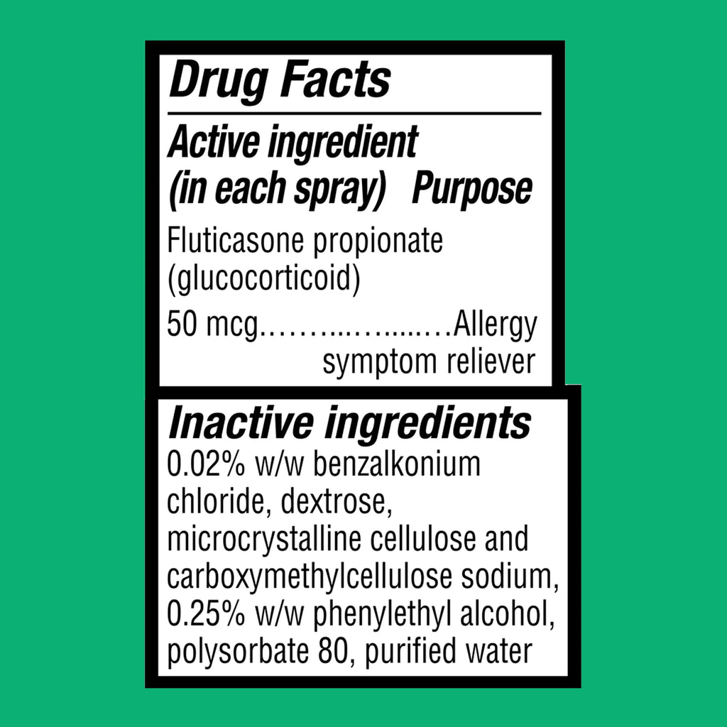 Non-Drowsy Fluticasone Propionate Nasal Spray, 50 mcg, 72 Sprays N2047