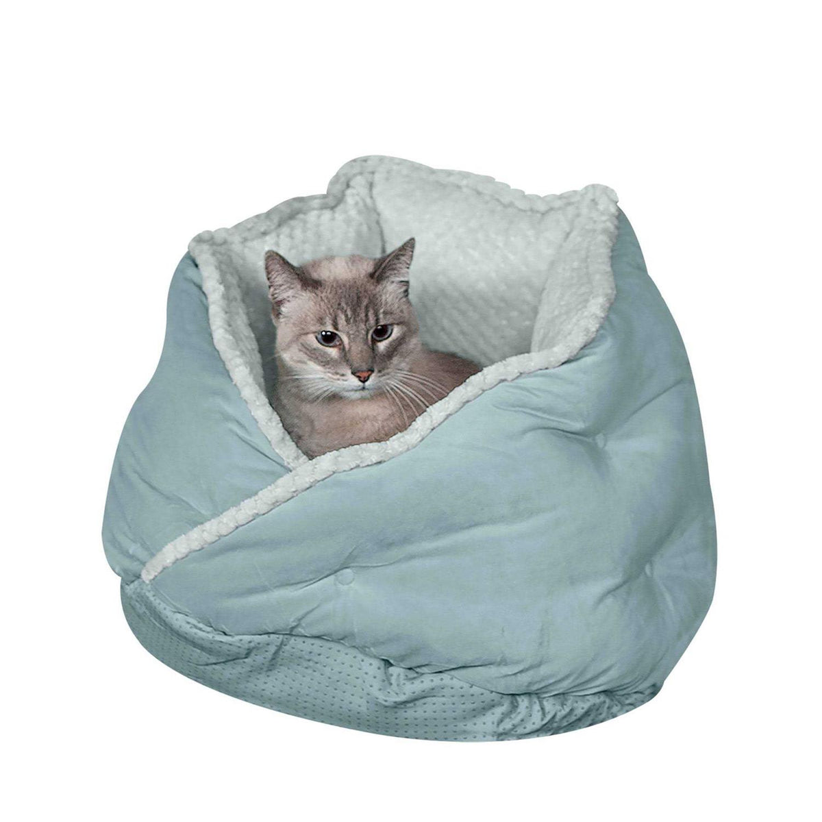 Faux Fur Velvet Calming Hug Bed B962363