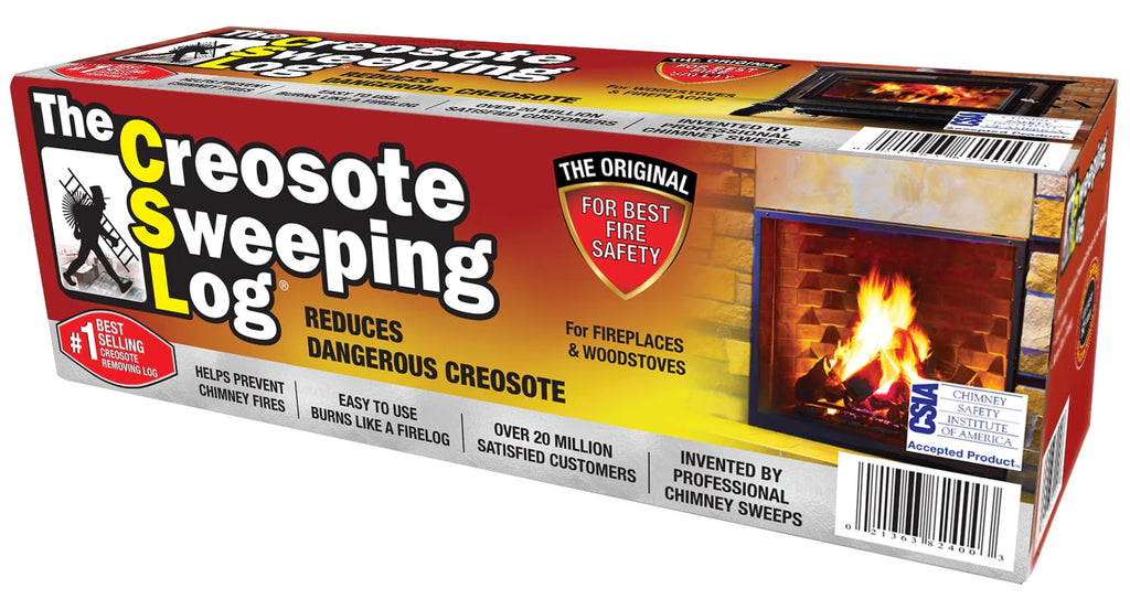 Creosote Sweeping Log for Fireplaces and Woodstoves T96807