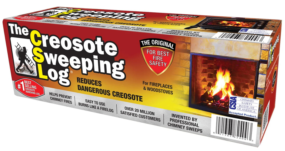 Creosote Sweeping Log for Fireplaces and Woodstoves T96807