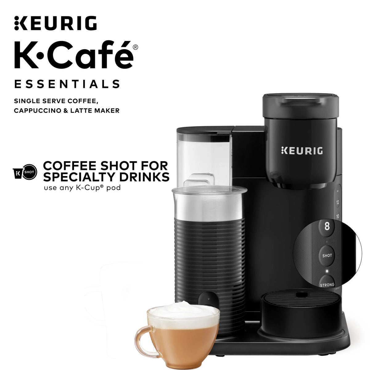Single Serve K-Cup Pod Coffee Maker, Black X95524