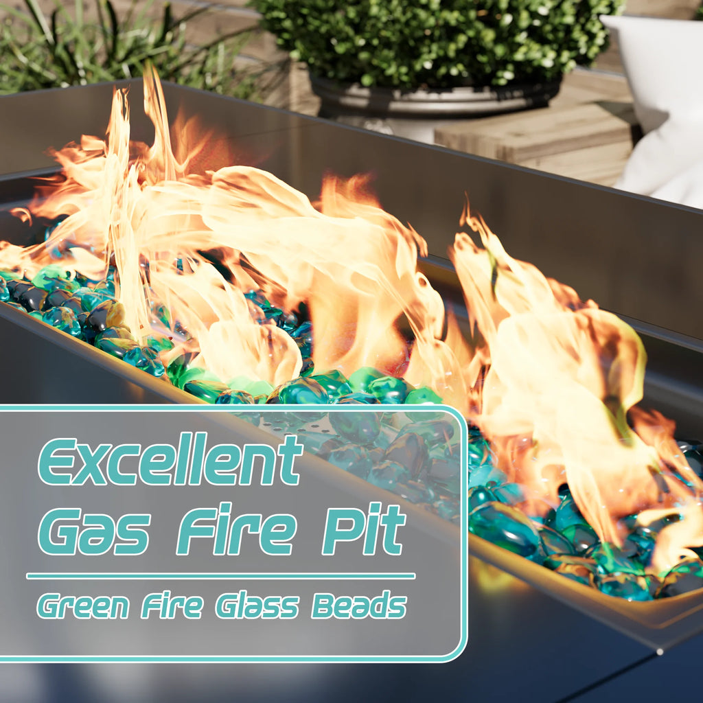 43 inch 50000 BTU Propane Gas Fire Table H847859