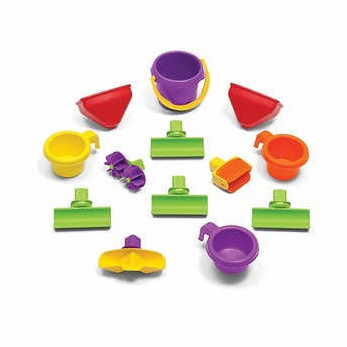 Blue Plastic Water Table with 13-piece Playset U5680
