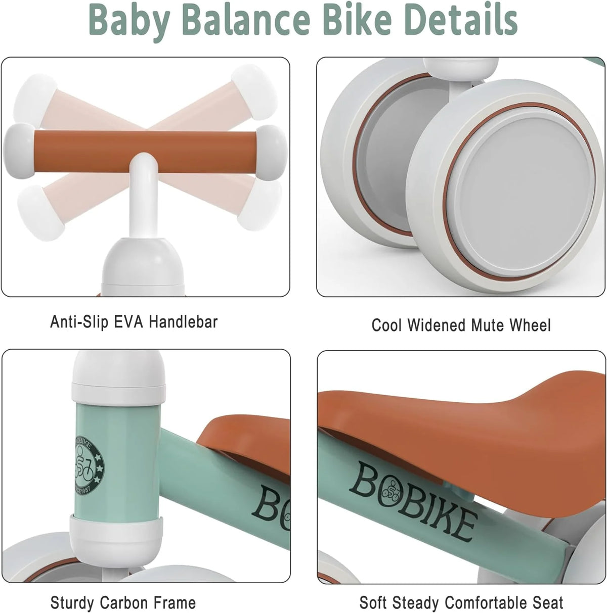 Baby Balance Bike Pink D693
