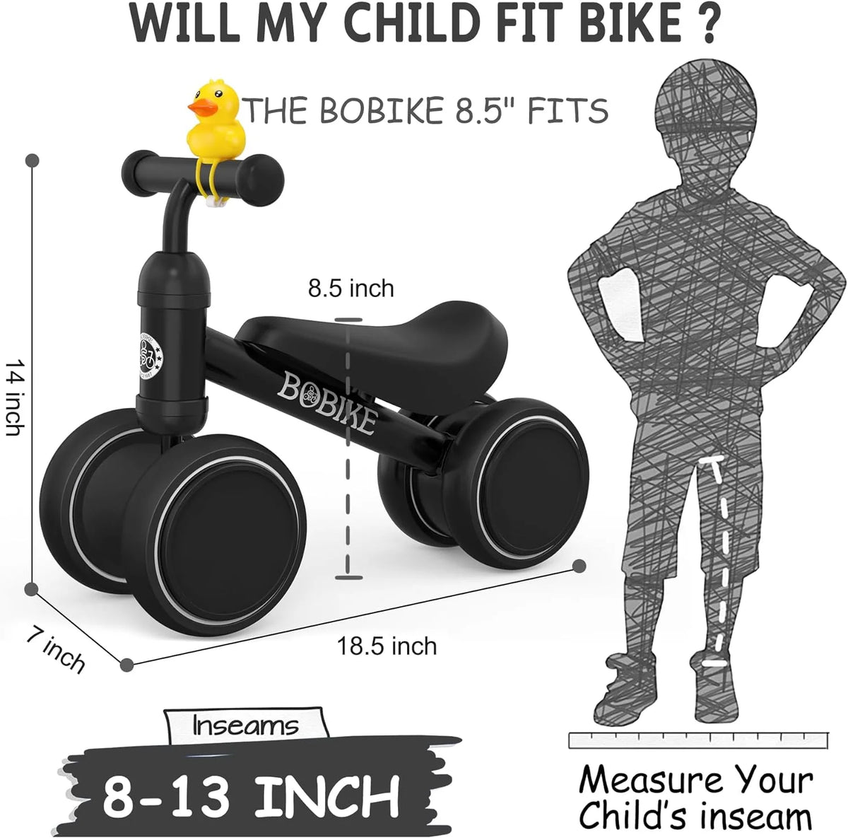 Baby Balance Bike Pink D693