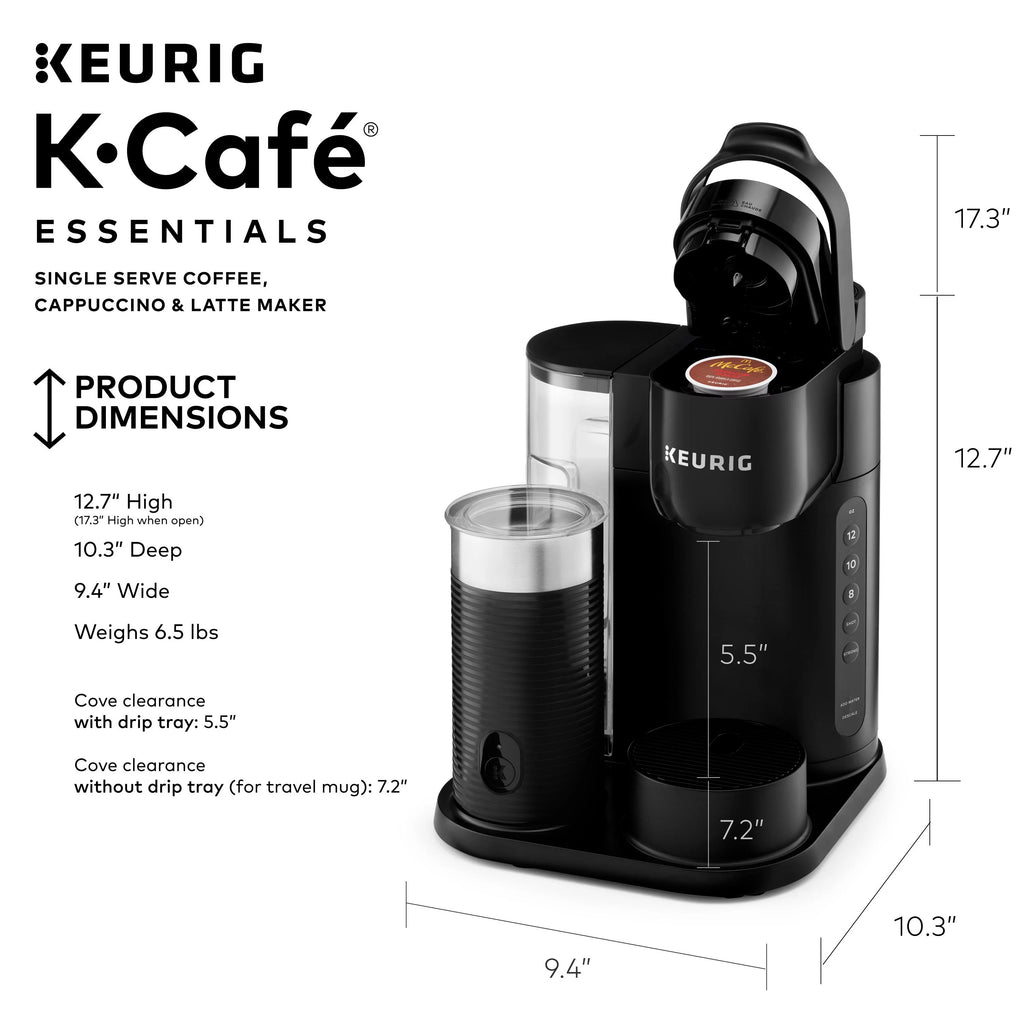 Single Serve K-Cup Pod Coffee Maker, Black X95524