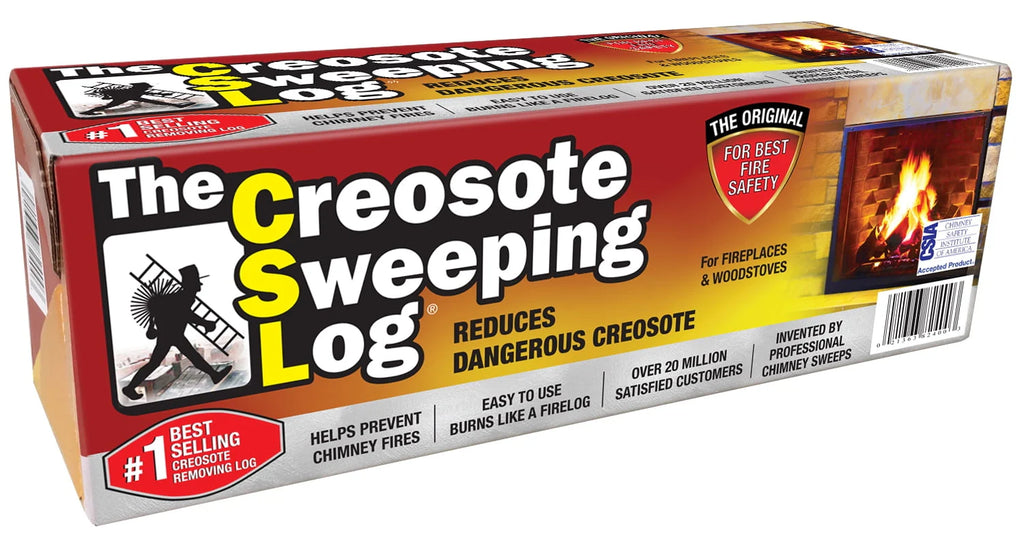 Creosote Sweeping Log for Fireplaces and Woodstoves T96807