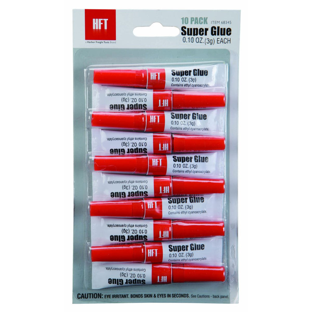 High-Strength Super Glue, 10-Pack U4020