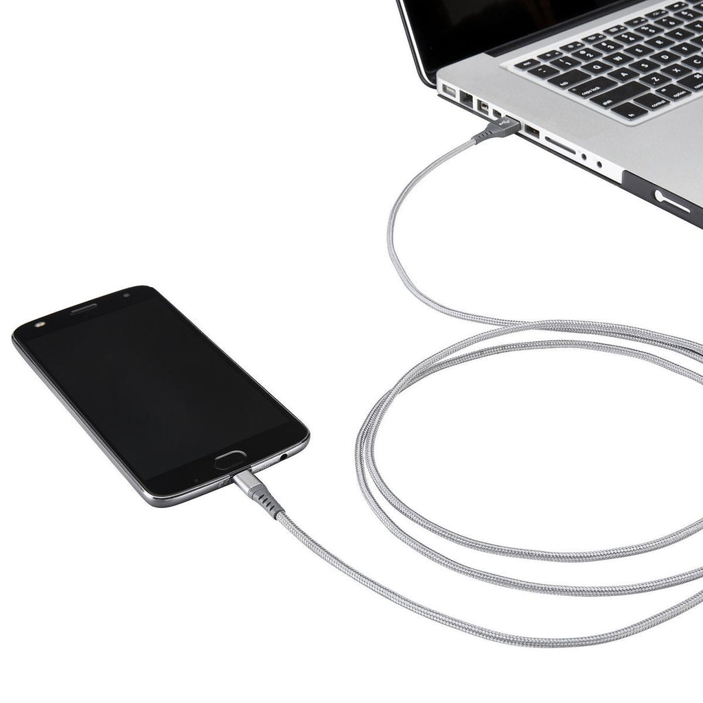 6 ft. USB to USB-C Braided Charging Cable I934119