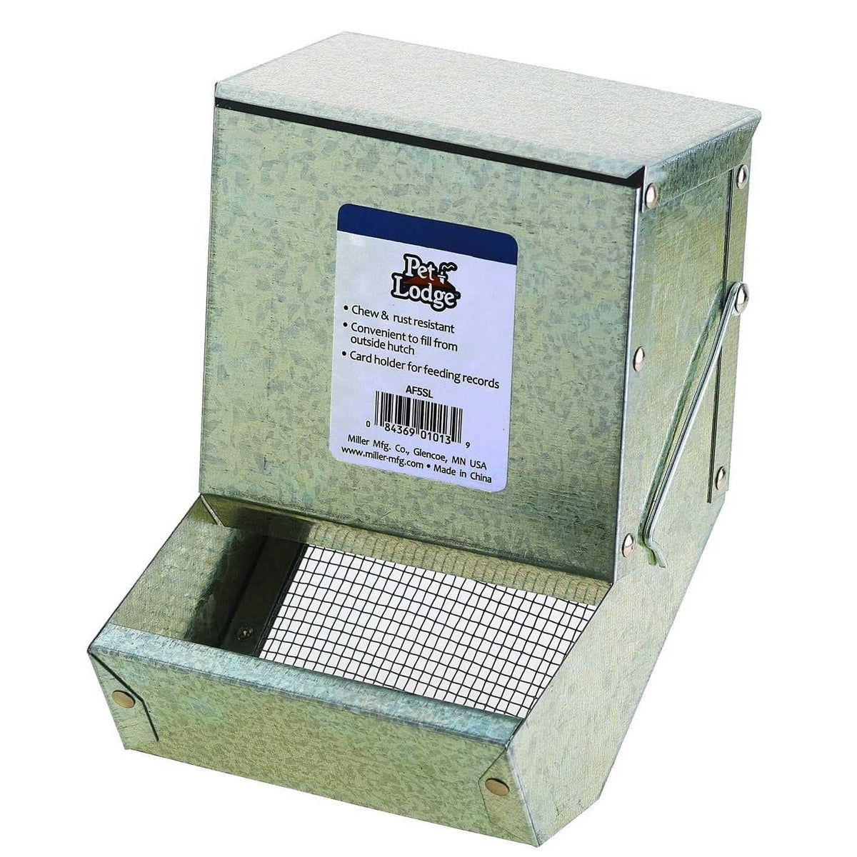Feeder with Sifter Bottom & Lid O5048