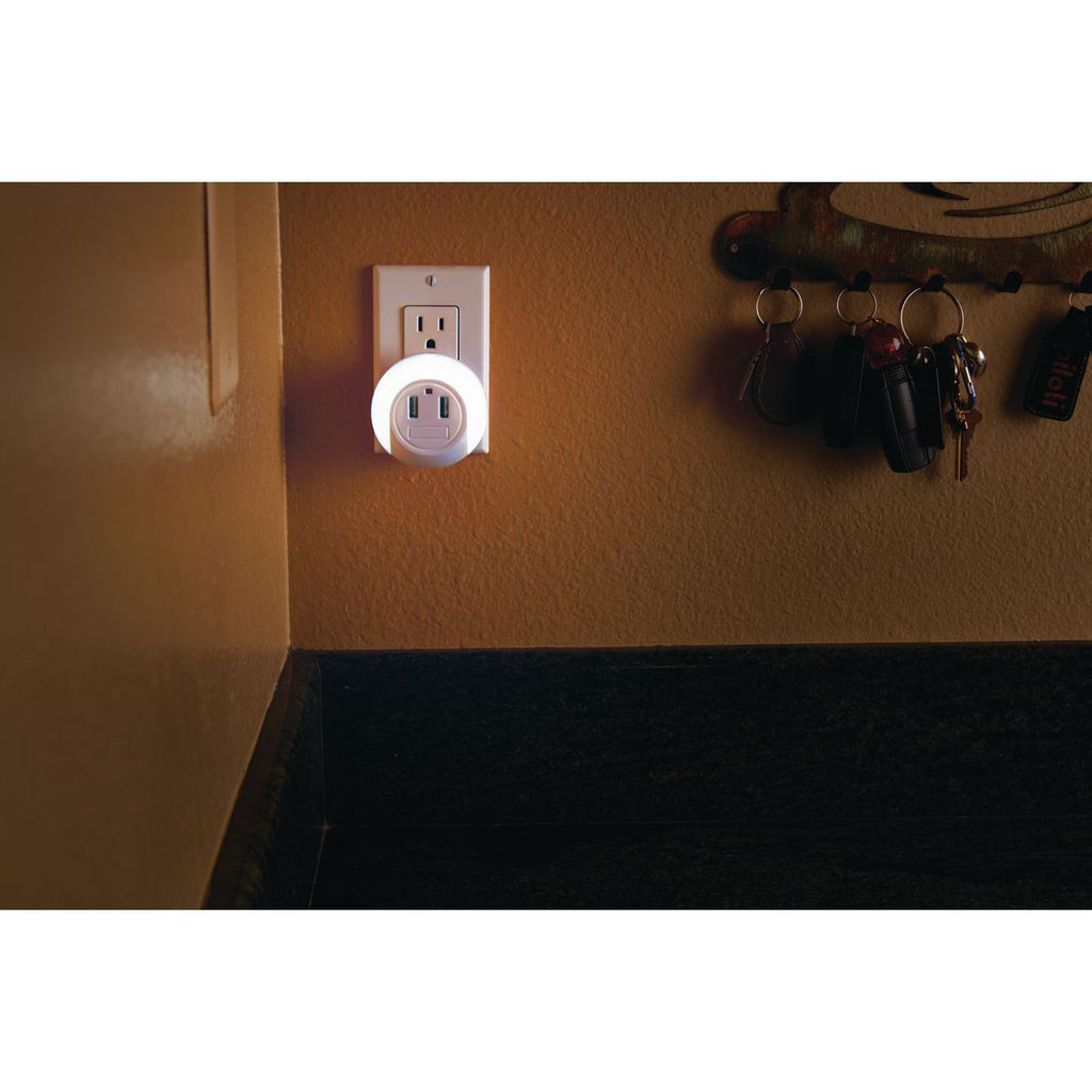 USB Port Charger and Night Light T60626