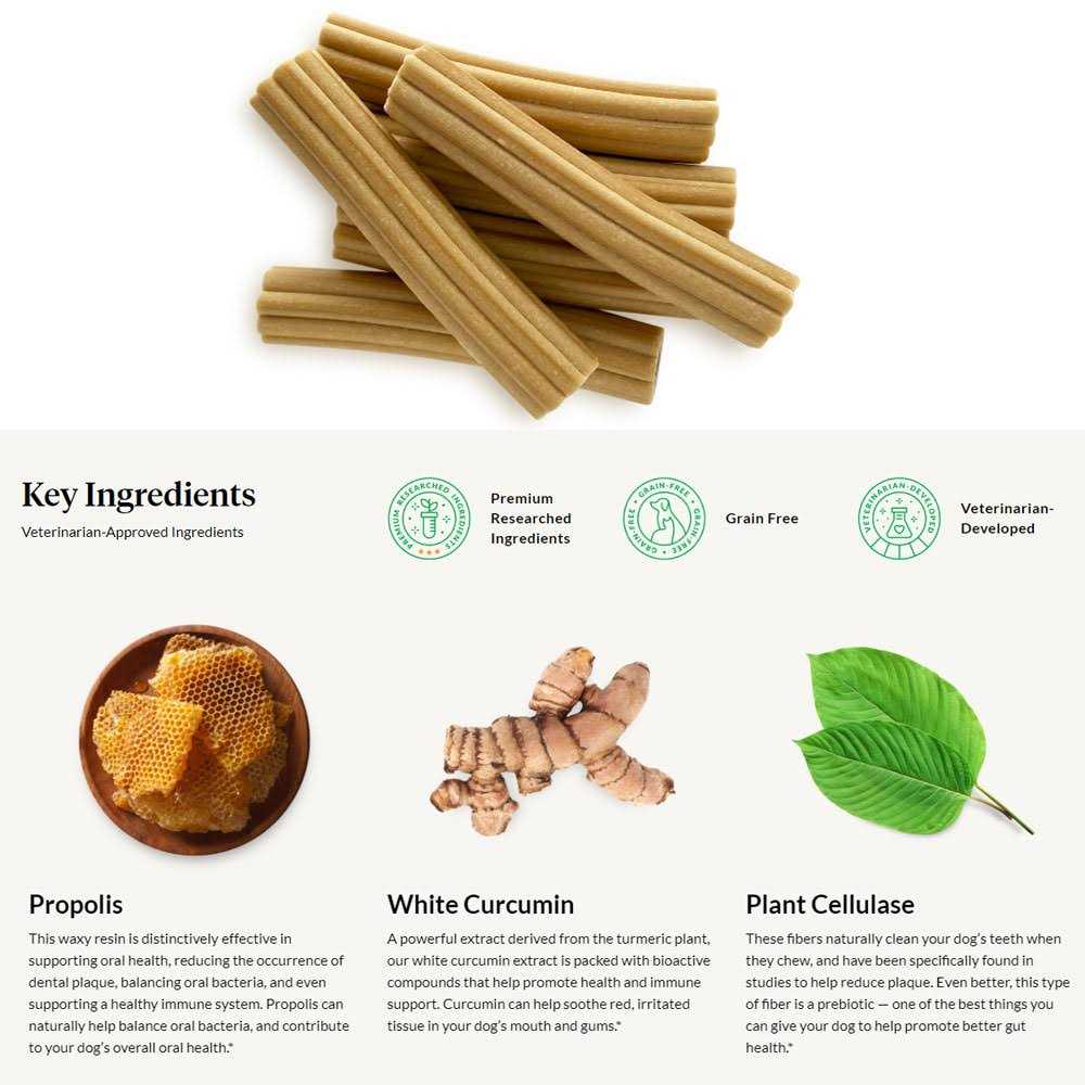 All Natural Dental Chews Sticks Dogs K4350