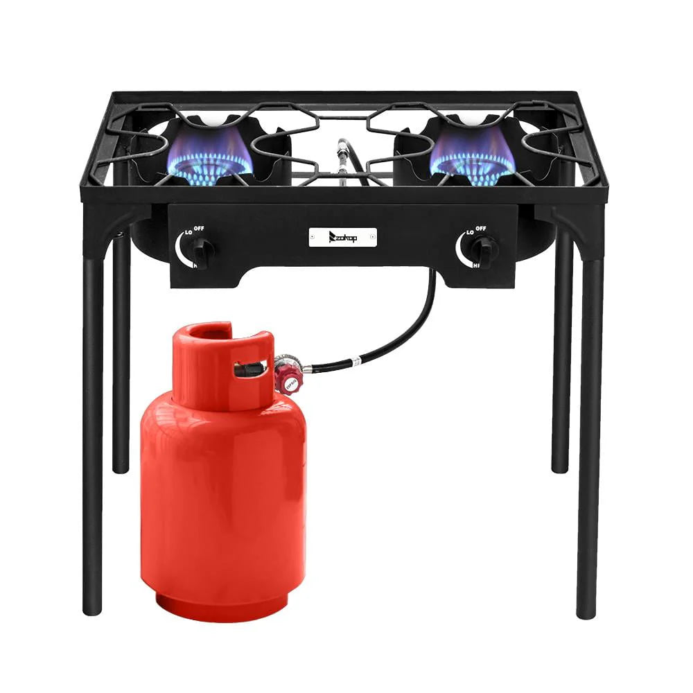 2 Burner Propane Camping Stove E23023