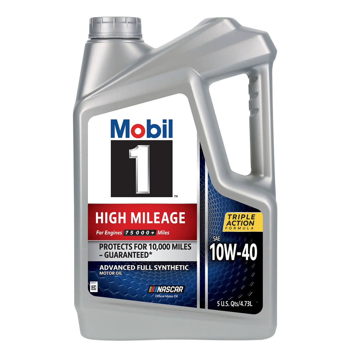 High Mileage Full Synthetic 10W-40 Motor Oil 5 Quart C792840