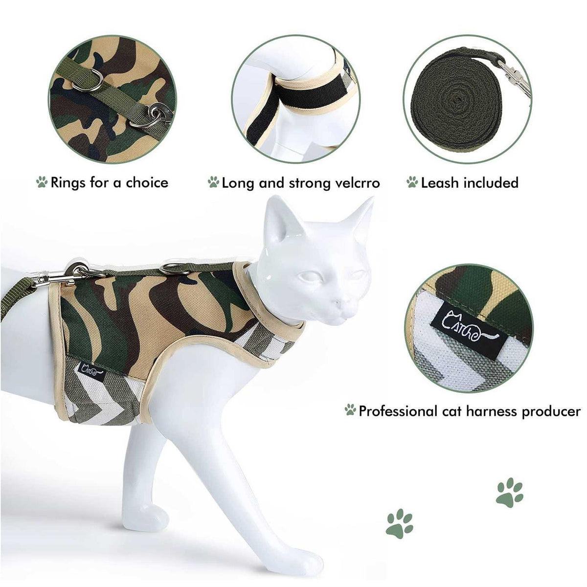 Cat Harness and Leash F206500
